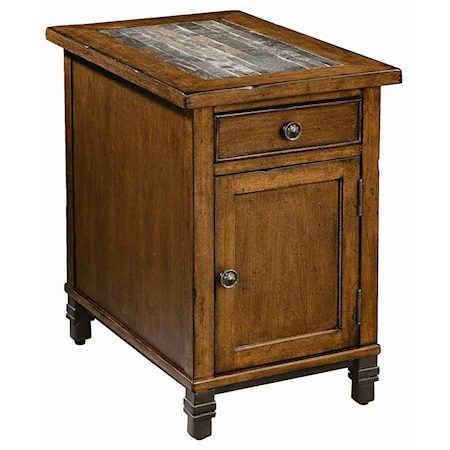 Chairside Cabinet with Door and Drawer